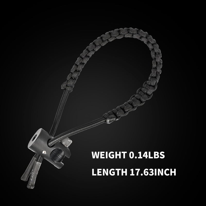 SP.G Archery Bow Wrist Sling - Bow Wrist Strap with Quick Disconnect, Compound Bow Wrist Sling Adjustable Bow Strap for Recurve Compound Bow Hunting Targeting Accessories - Image 5